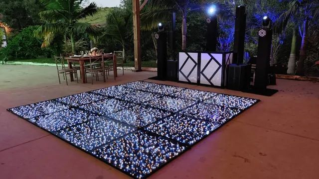 Pista de Dança Galáxia tamanho 4x4 metros 2
