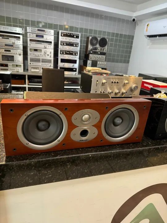 Espetacular Caixa de Som Central  Polk Audio Modelo CSI A4  - Foto 5