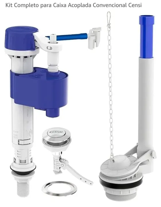 Kit Completo para Caixa Acoplada Convencional Censi