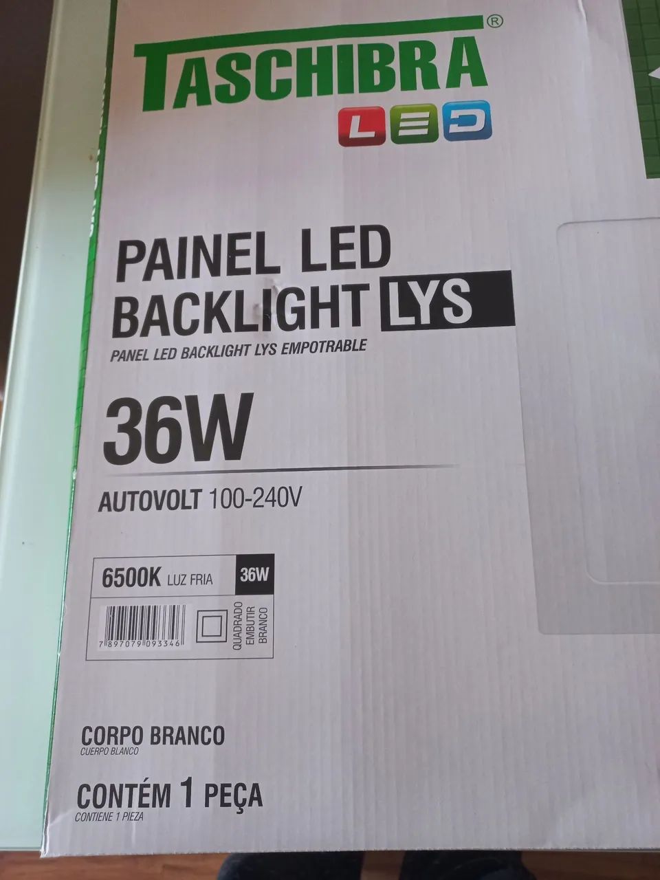 Painel LED Backlight LYS KIT com 6 PCs - Luz Fria
