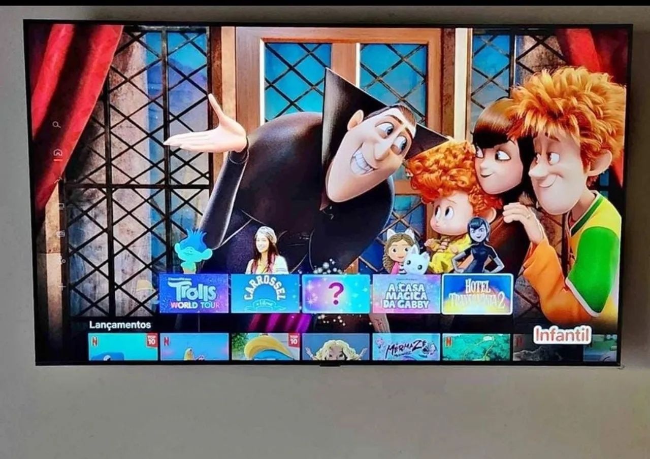 Smart tv 43 UHD 4K Crystal Borda infinita aceito cartão faço entrega  - Foto 5