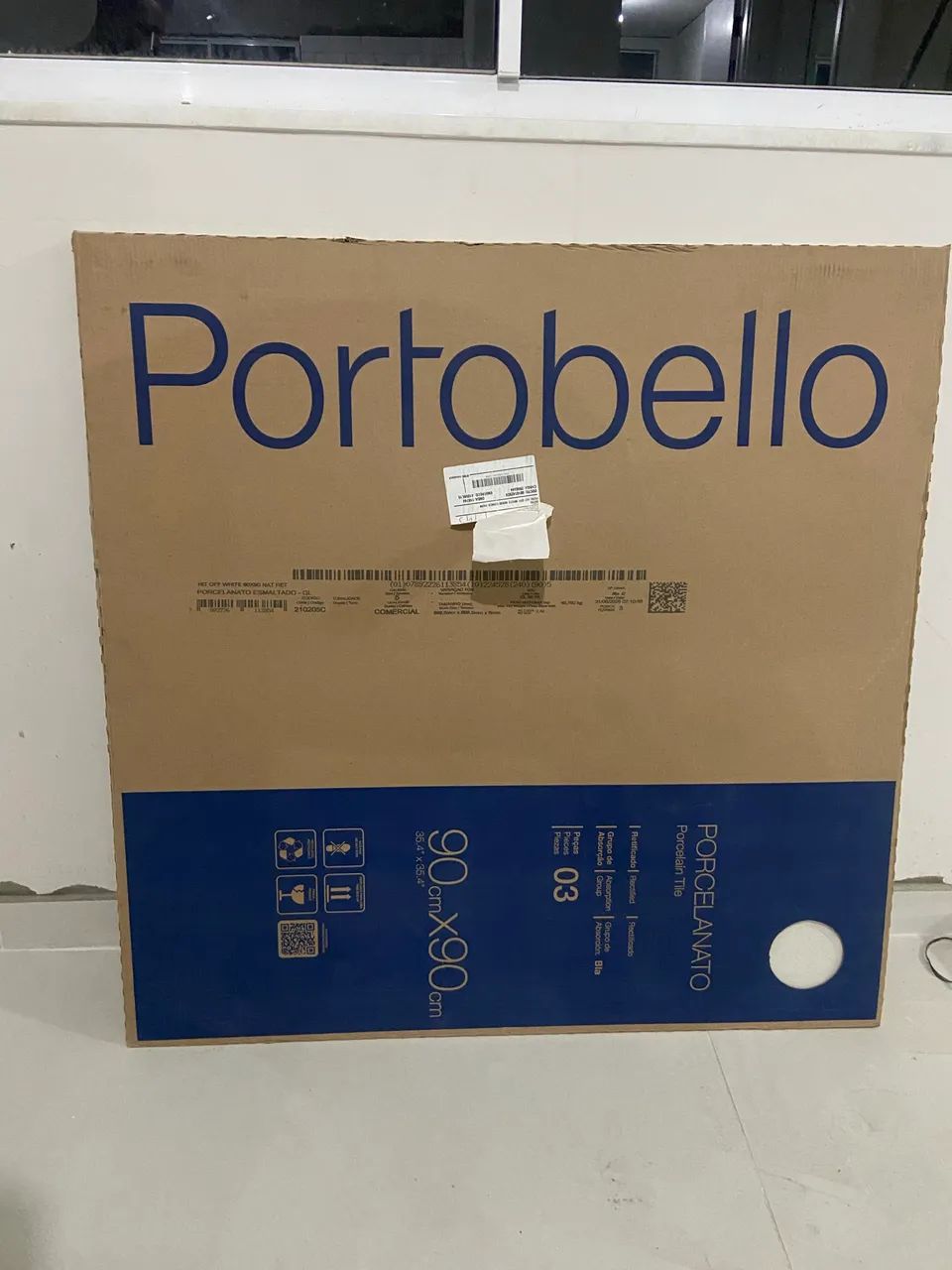 PORCELANATO HIT OFFICE WHITE DONDO NAT RET