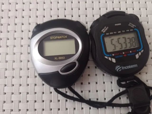 Kit 2 unidades cronômetros digital, oportunidade!