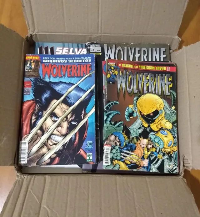 Lote 9 gibis Wolverine Ed. Abril e Panini - Foto 3