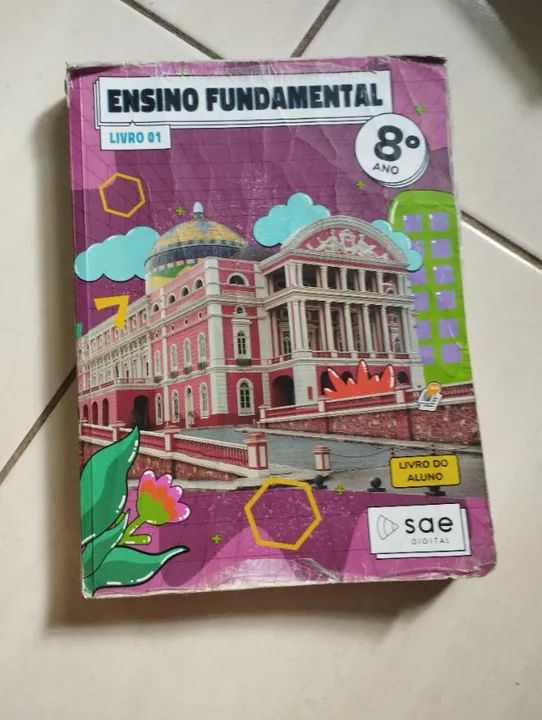 Livros Sae 8° ano - Foto 4