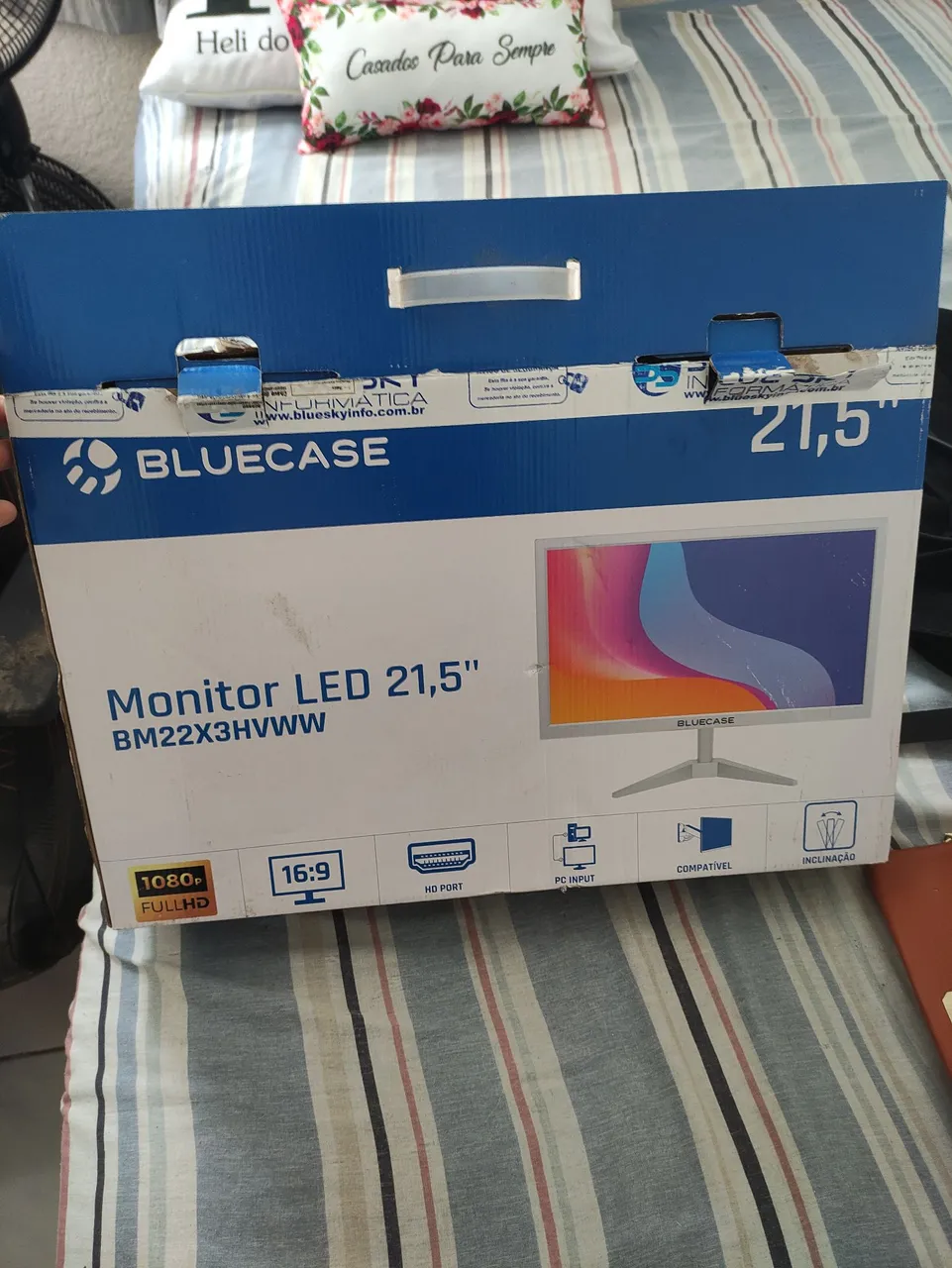 *DEFEITO* Monitor LED 21,5" Bluecase