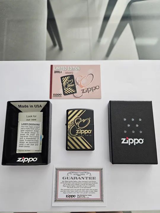 Isqueiro Zippo - Edição Especial de 80 anos  - Foto 2