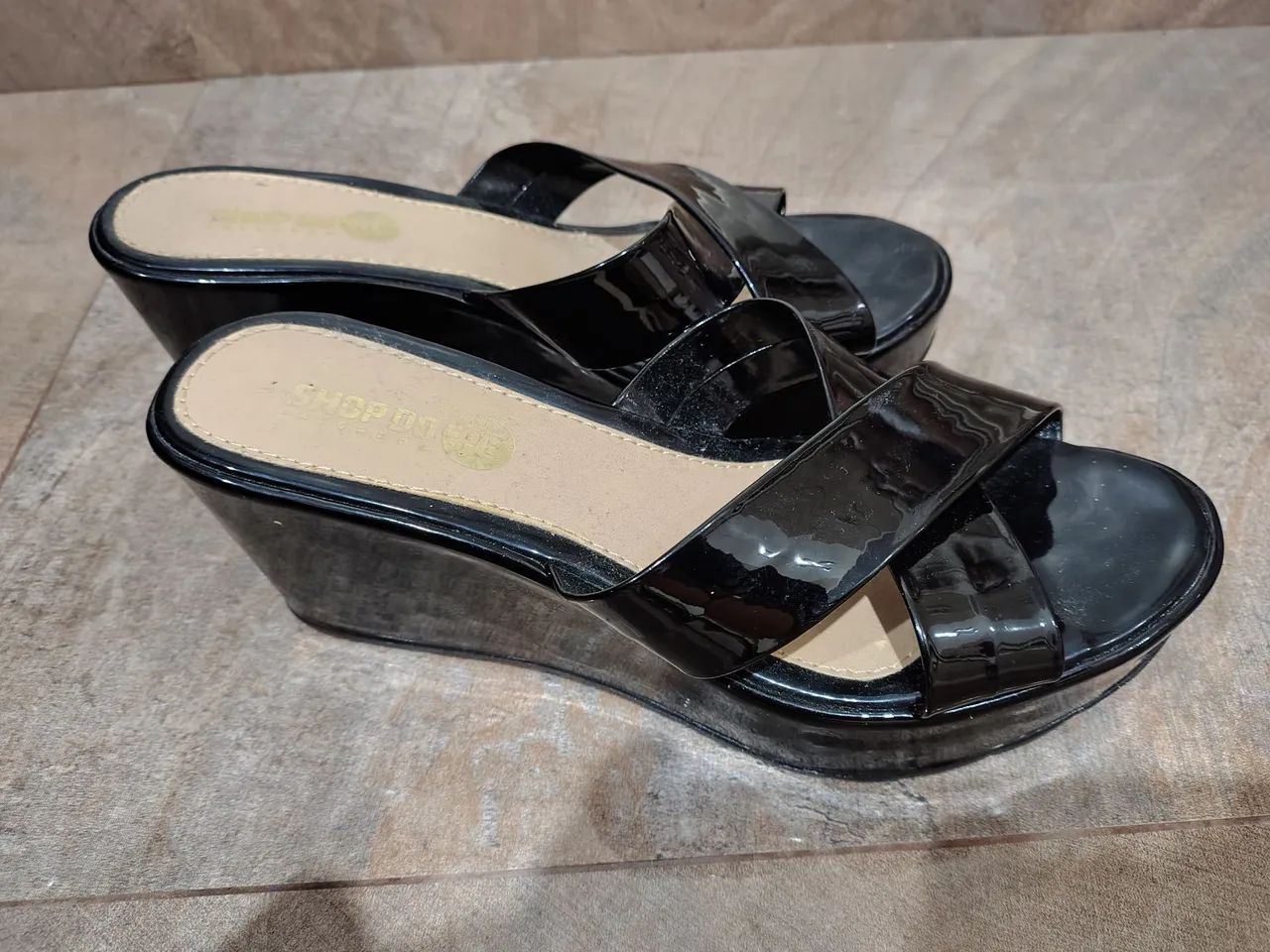 Sandália preta - Foto 4