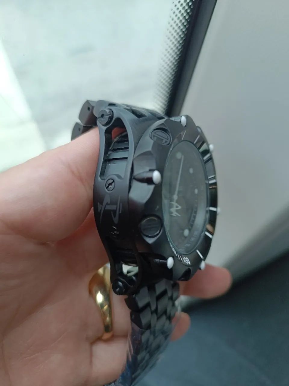 Relógio INVICTA RESERVE VENOM HIBRID ALL BLACK - Foto 3