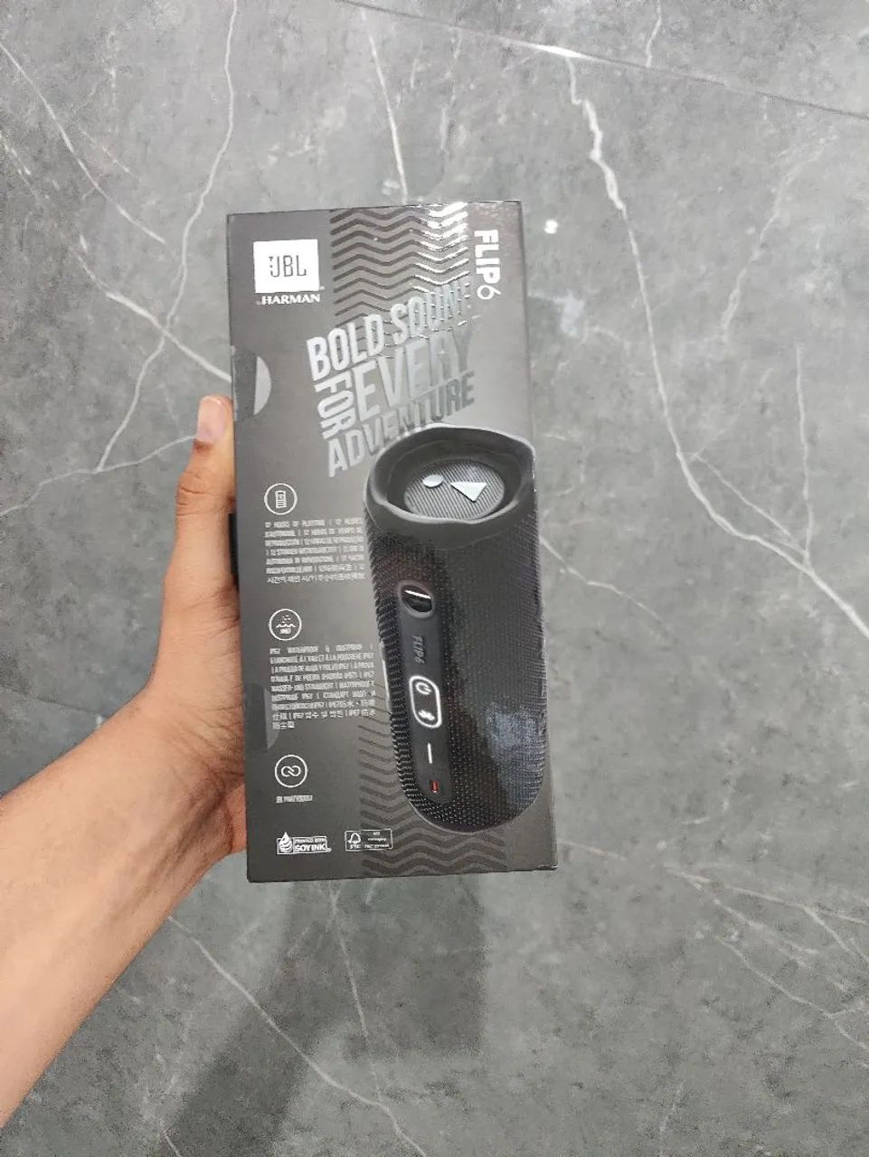 Caixa de Som JBL Flip 6 - Som Potente e Portátil - Foto 2