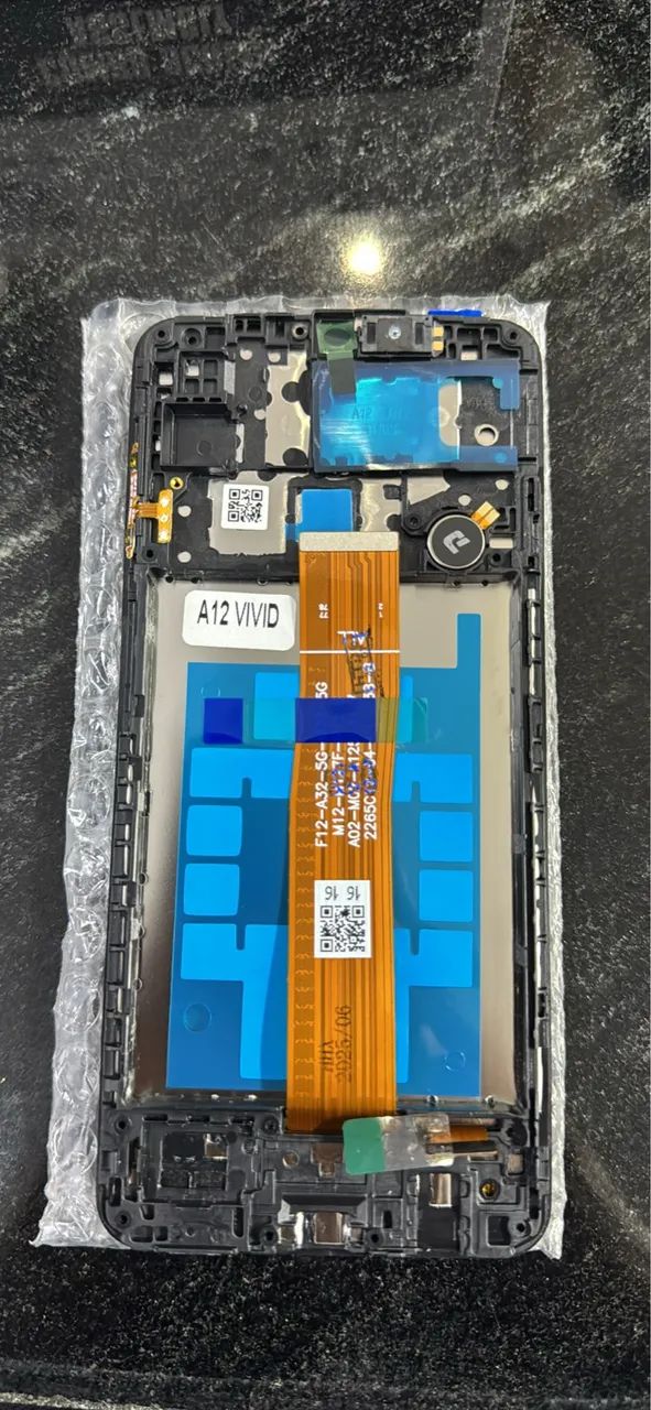 Frontal Samsung A12 vivid C/aro 