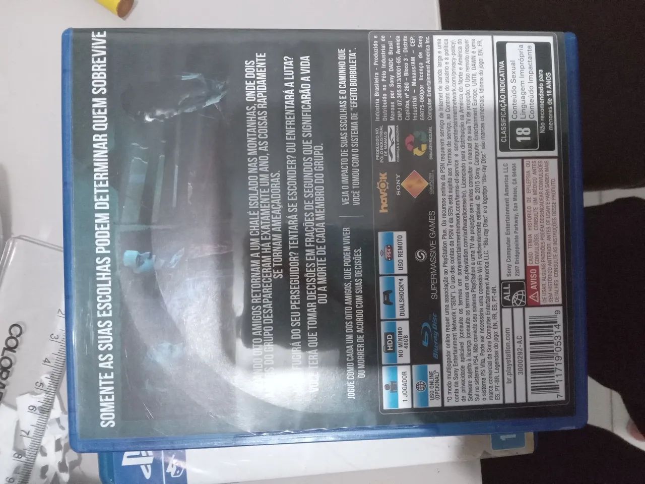 Jogo PS4 - Until Dawn - Foto 2