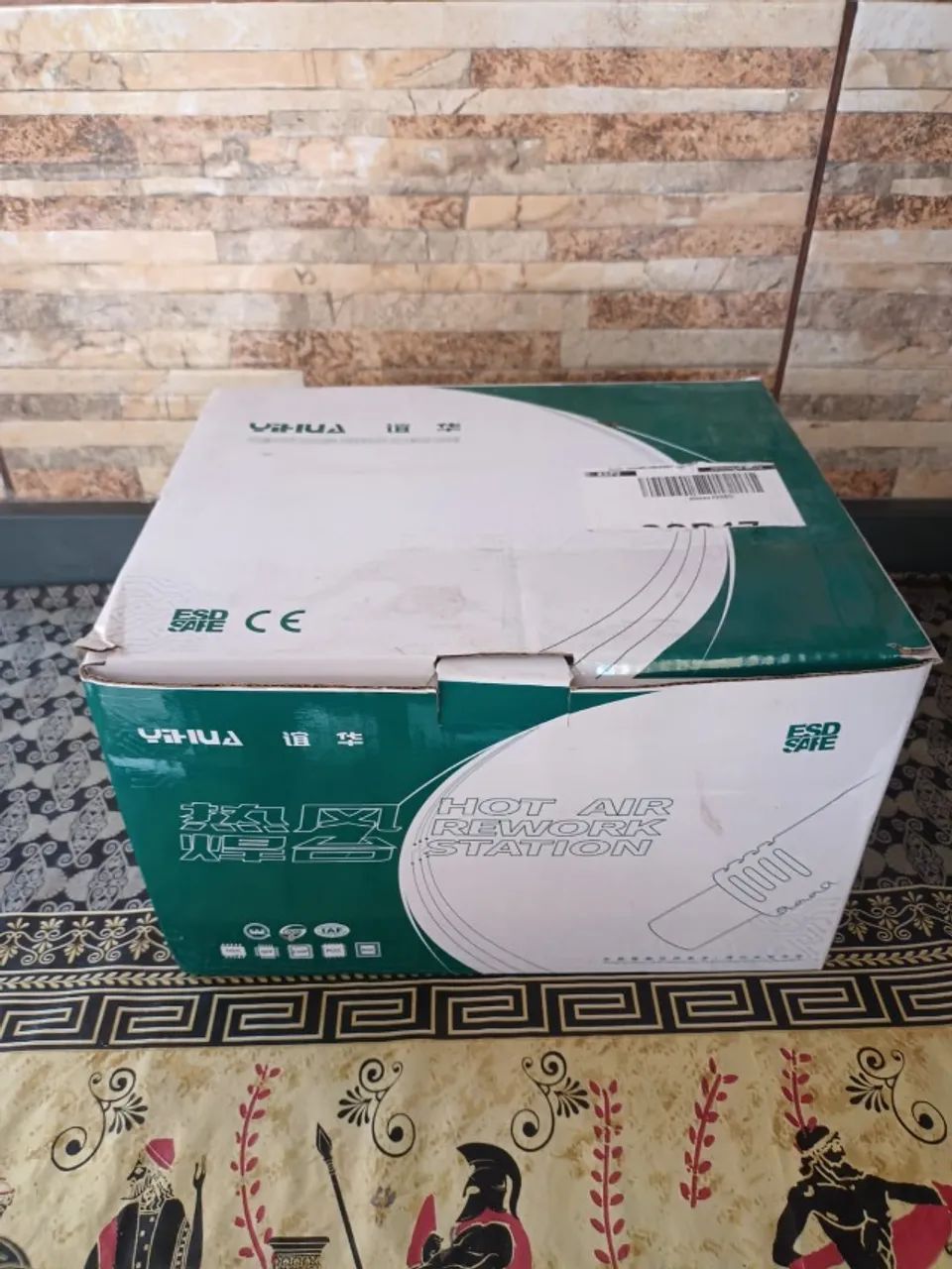 Estação de retrabalho solda SMD Yiahua 850-D + sopradores - Foto 3