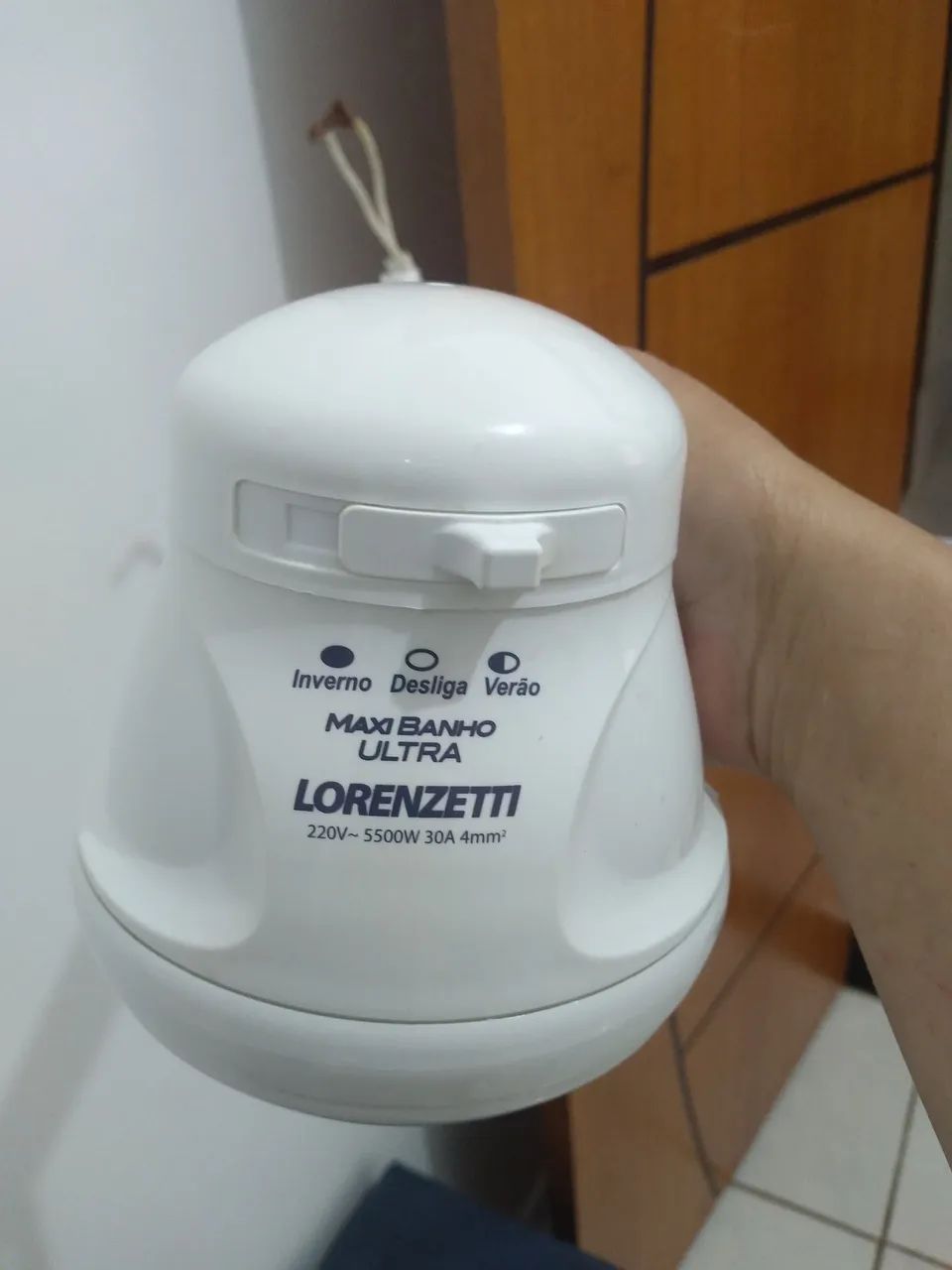 Chuveiro Elétrico Lorenzetti Maxi Banho Ultra 5500W