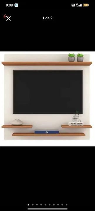 Painel 32 já com suporte fixo 