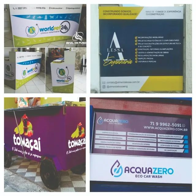 Adesivagem e plotagem em geral (comunicação visual)