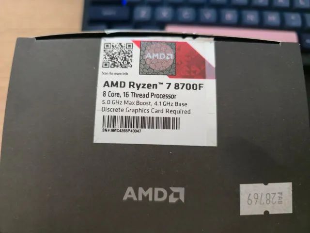 Ryzen 7 8700F - Processadores - Setor Industrial (Taguatinga