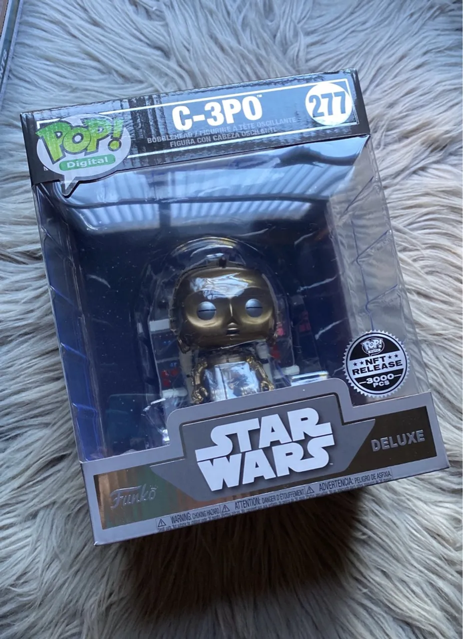 Pop! Digital STAR WARS Deluxe C-3PO