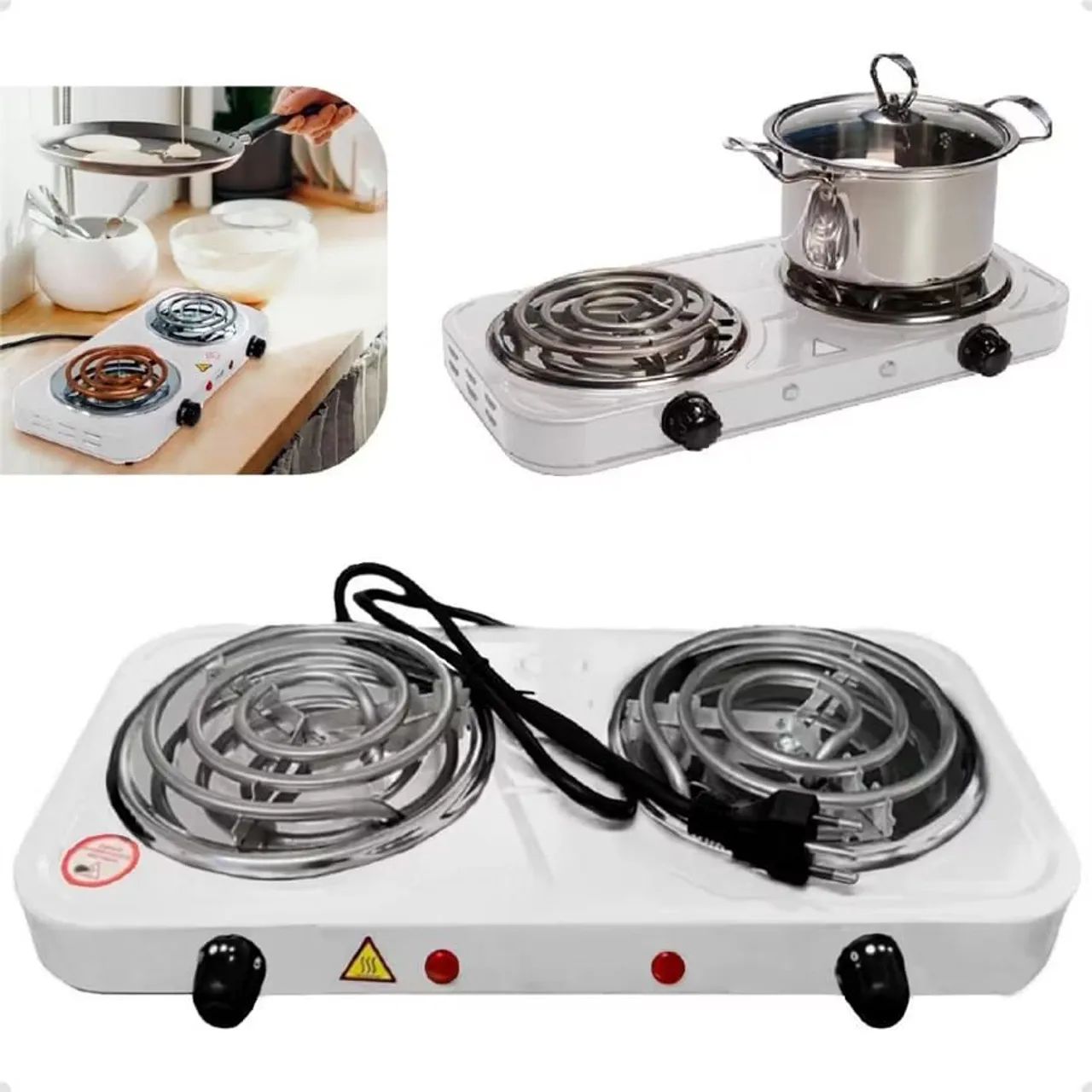 Fogão Elétrico de 2 bocas  - Foto 2