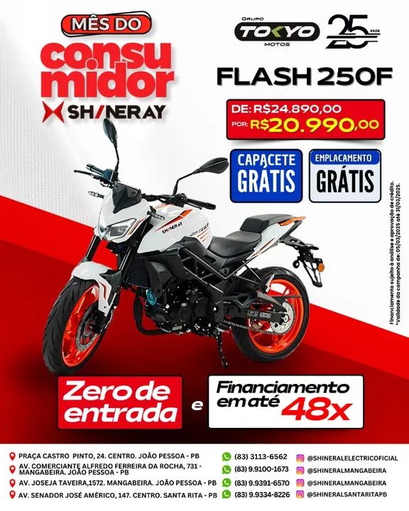 Nova Flash 250F - A 250cc Com mais Qualidade e Custo Benefício do Mercado
