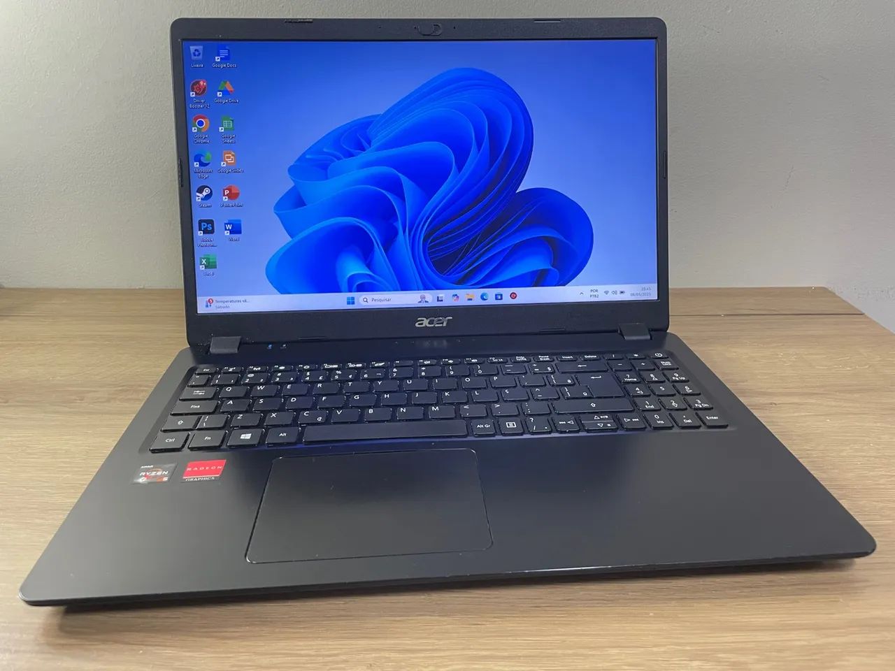 Notebook Gamer Acer A315 Ryzen 5 16GB RAM SSD + 1TB | AMD Vega 8 + Radeon 540X