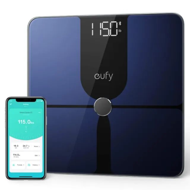 Balança Corporal Digital Smart 14 Medições Anker Eufy compativel iPhone Android
