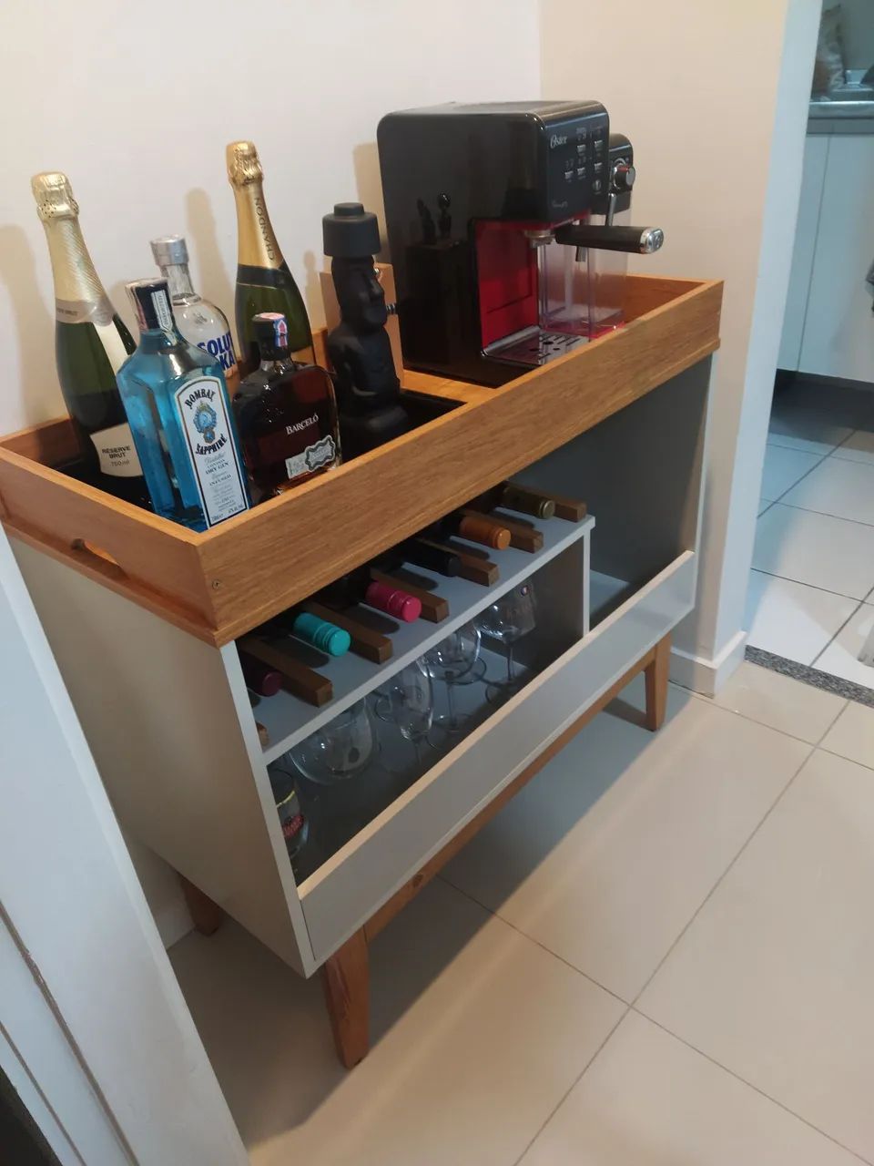 Rack barzinho com Adega - Foto 4