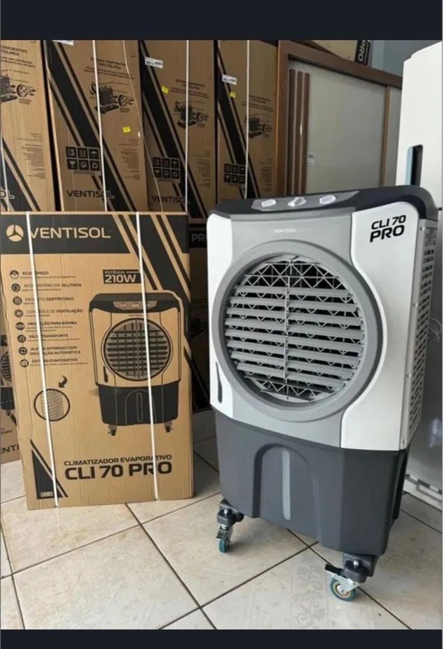 Climatizador Evaporativo Ventisol CLI 70 Pro