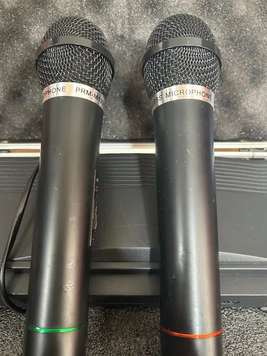 Par de Microfones Ketchup Profissional Sem Fio + Case Maleta - Foto 3