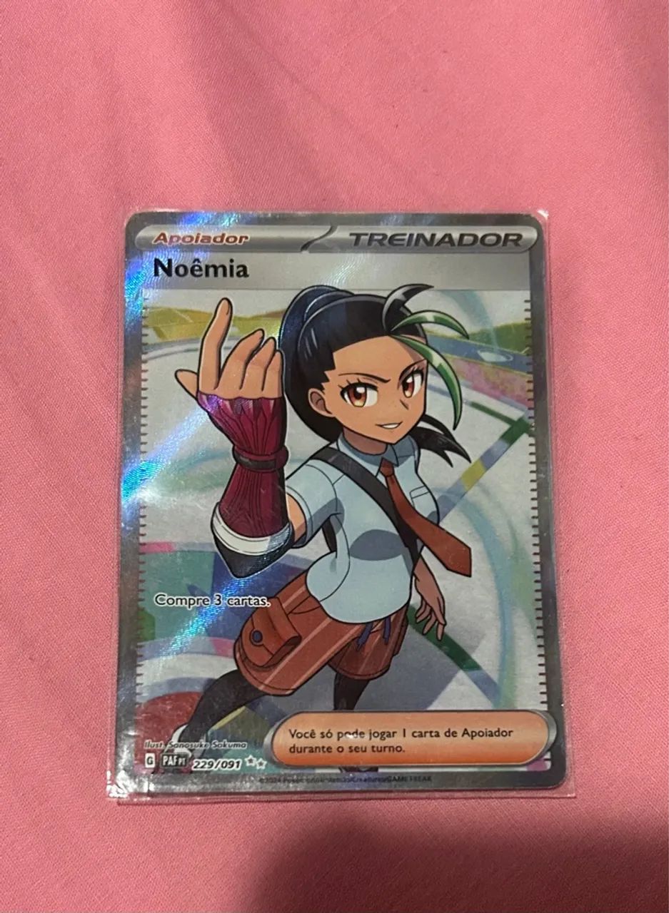 Carta Pokémon Noêmia Treinadora 229/091