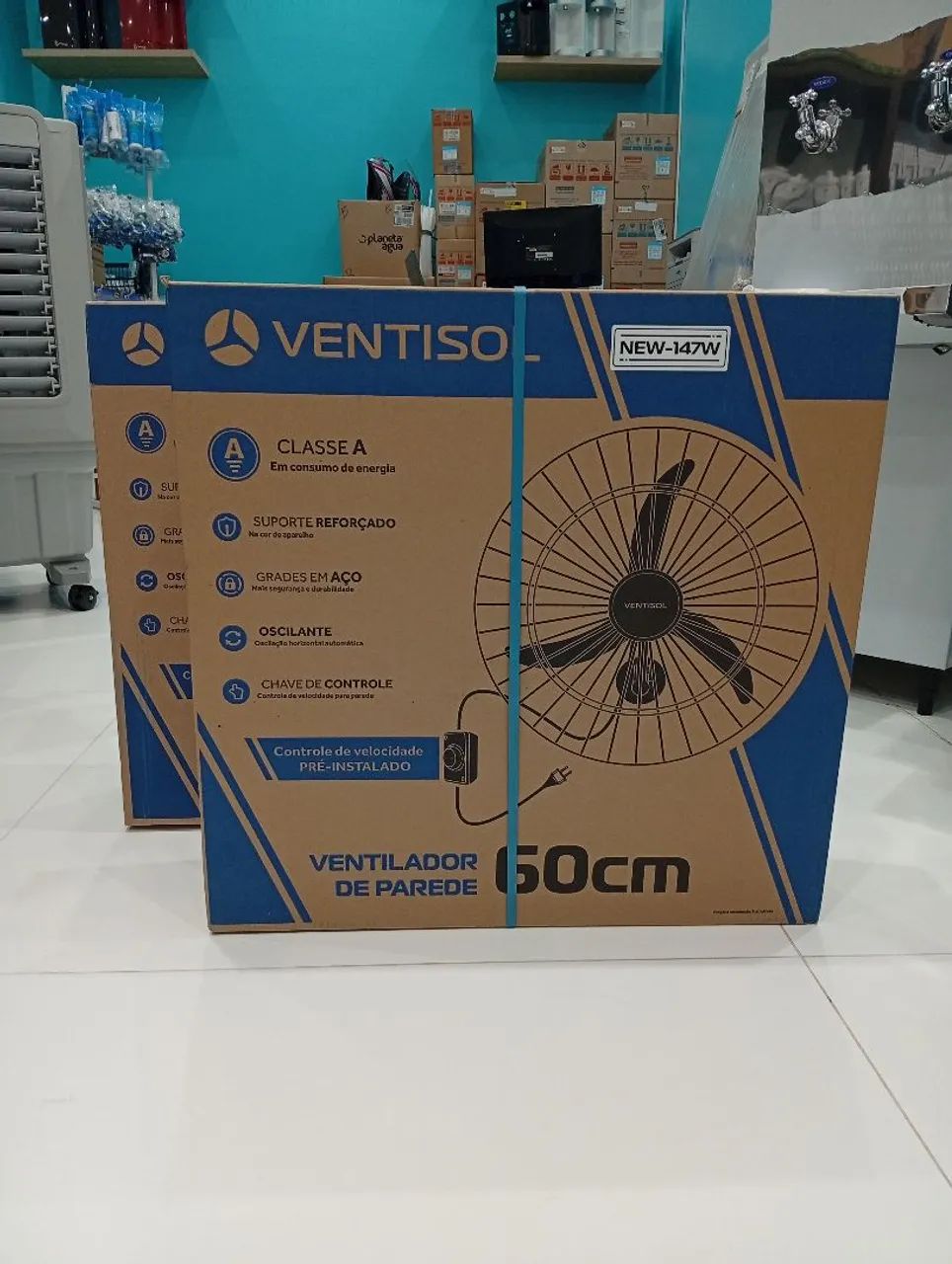 Ventilador de parede 50/60 cm - Foto 4