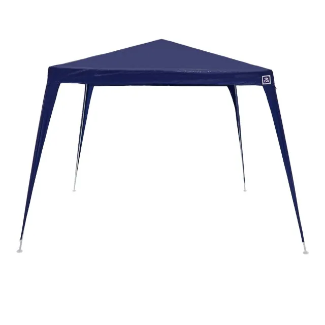 Tenda Gazebo Tubular 3m x 3m Polietileno Azul Bel