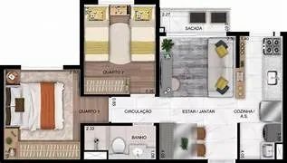 APTO, 02 QTOS NO NOW RESERVA DAS ÁGUAS - Foto 6