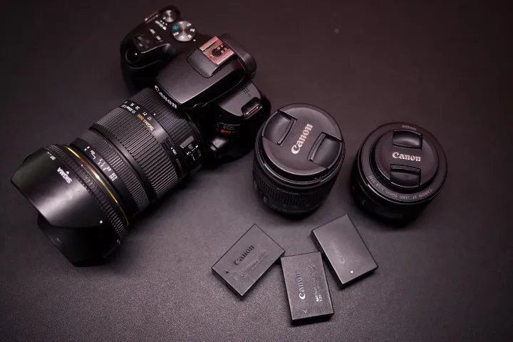 Kit Profissional Canon SL3 + 3 Lentes + Gimbal Weebill S - Pronto para Gravar!