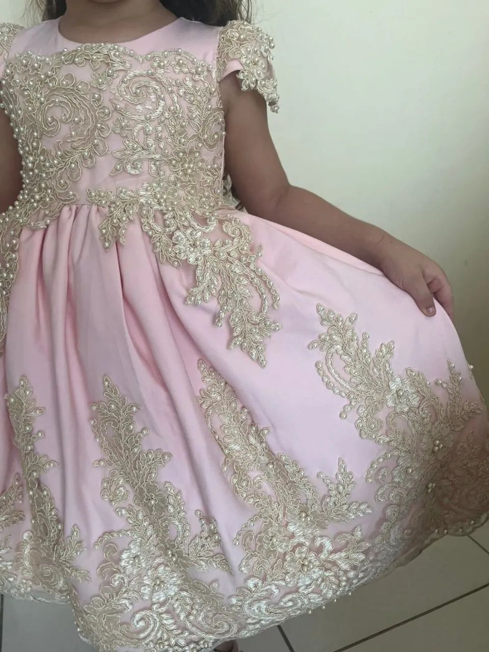 Vestido de festa infantil 