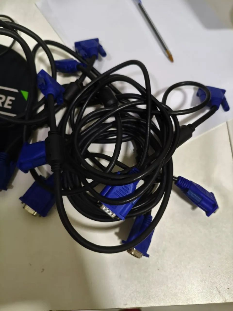 (20) Cabos de imagem VGA/RGB analogico azul