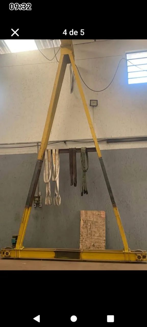 PORTICO ROLANTE 10T/ 10  VÃO / 6 ALT/  - Foto 4