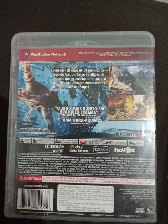 Uncharted 2 Among thieves ps3 - Foto 2