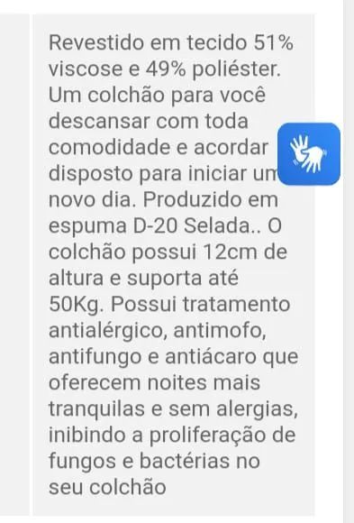 Colchão solteiro com Estampa Floral - Foto 3