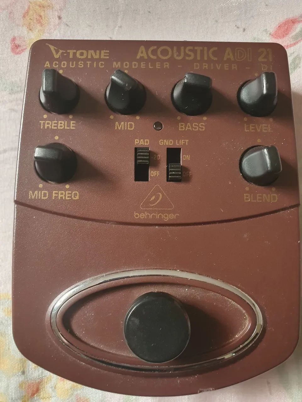 Behringer ADI 21 troco outros pedais
