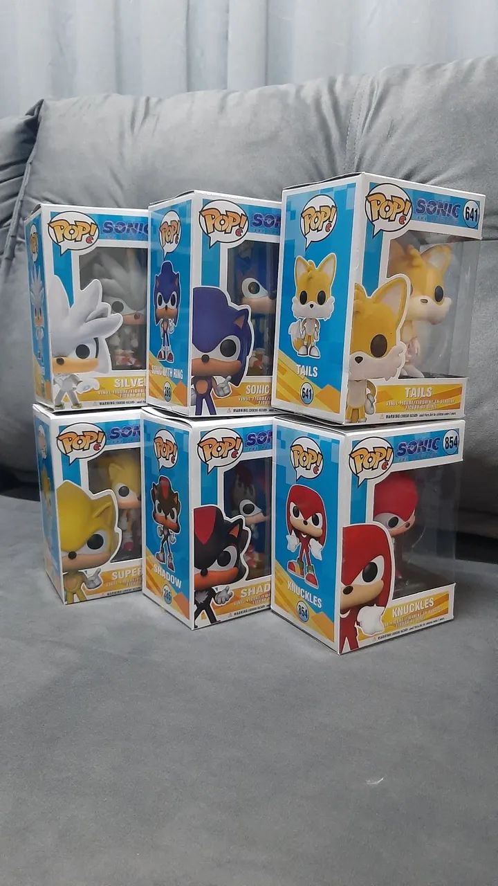 Bonecos Funko Pop Sonic - Coleção Completa - Foto 4