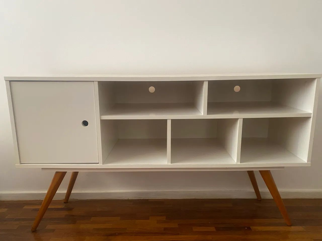 Rack Retrô Branco - Usado