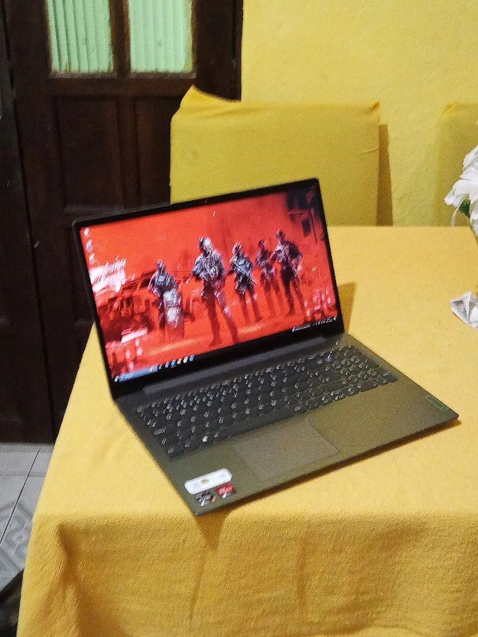 Notebook gamer ryzen 7  top todo bom 