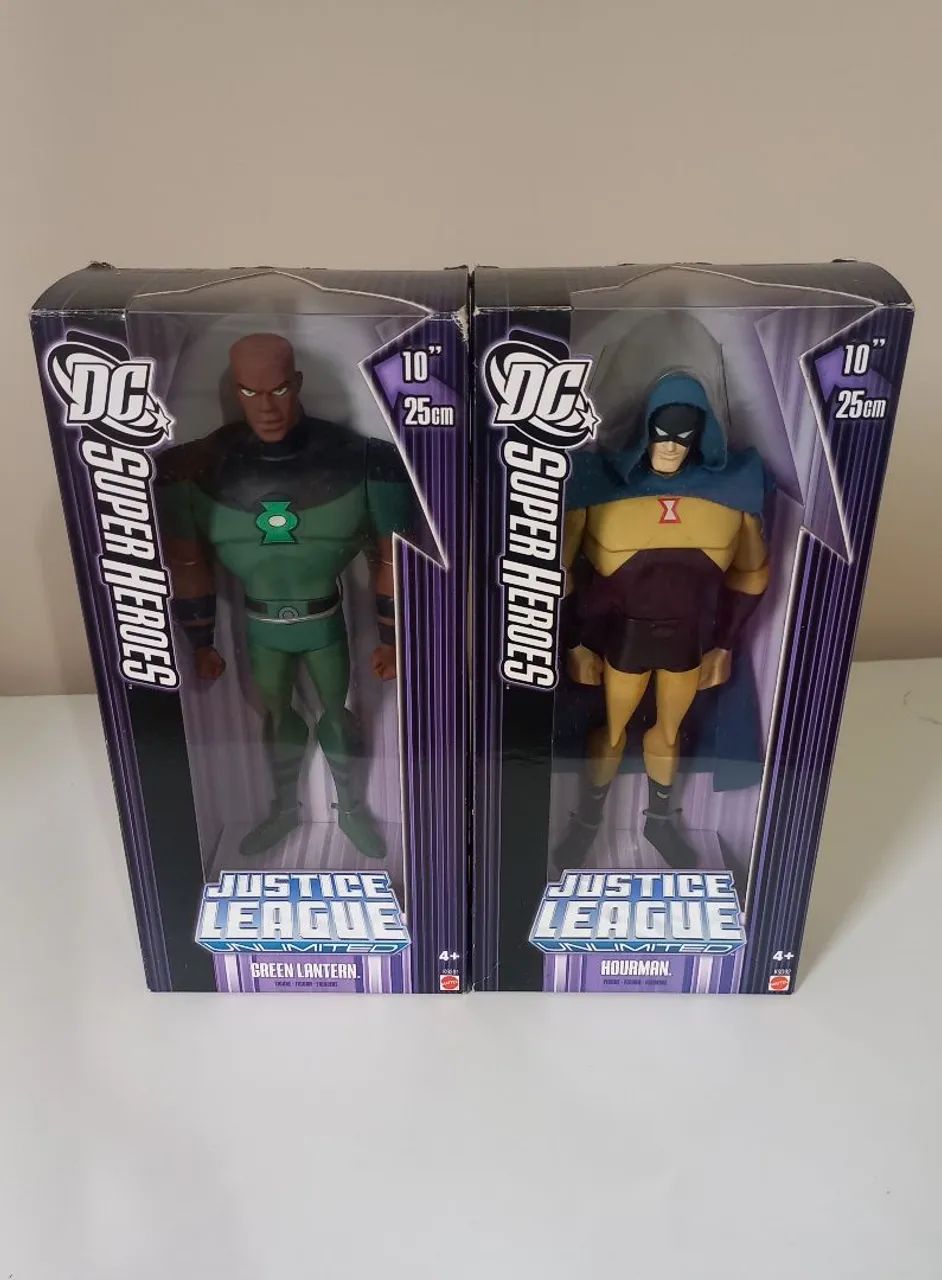 Green Lantern e Hourman - Justice League Unlimited - 10 polegadas