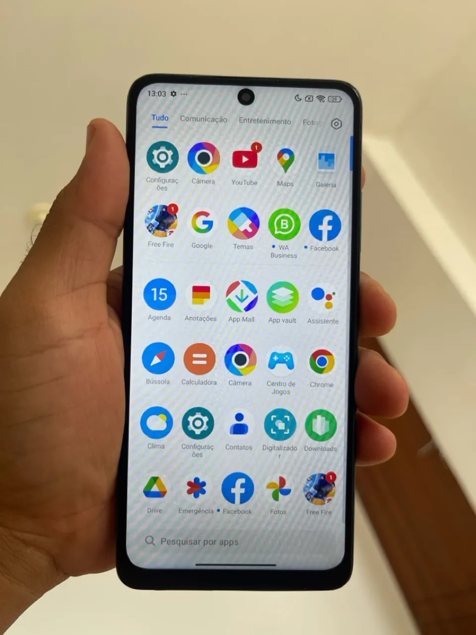 Celular todo bom, só pegar e usar