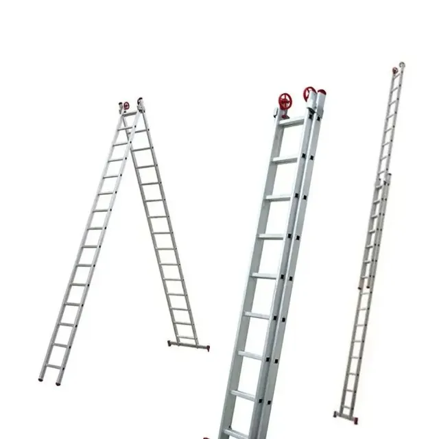 ESCADA EXTENSIVA 15 DEGRAUS ATÉ 9 METROS