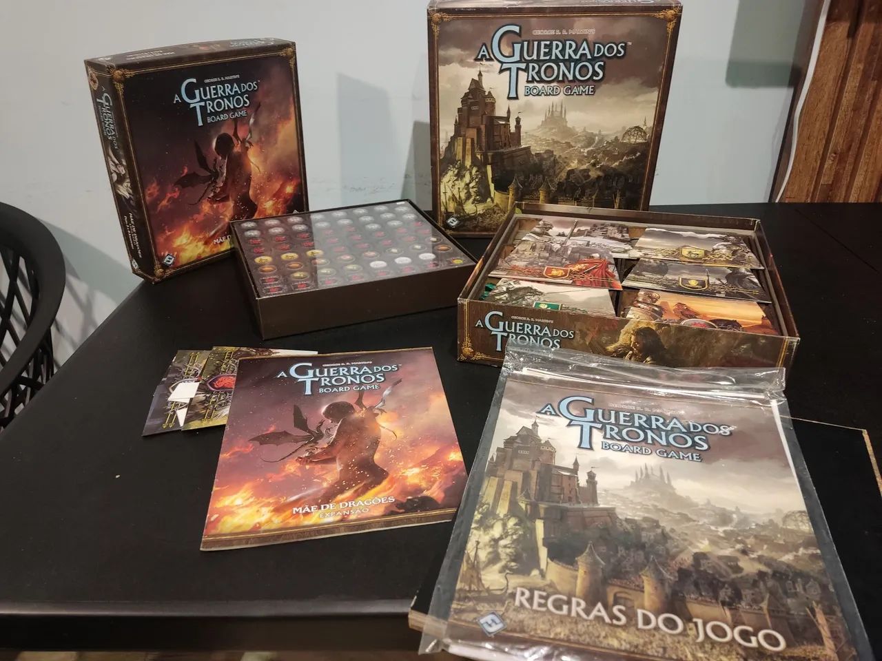 Jogo de Tabuleiro A Guerra dos Tronos + Mãe de Dragões - Foto 2