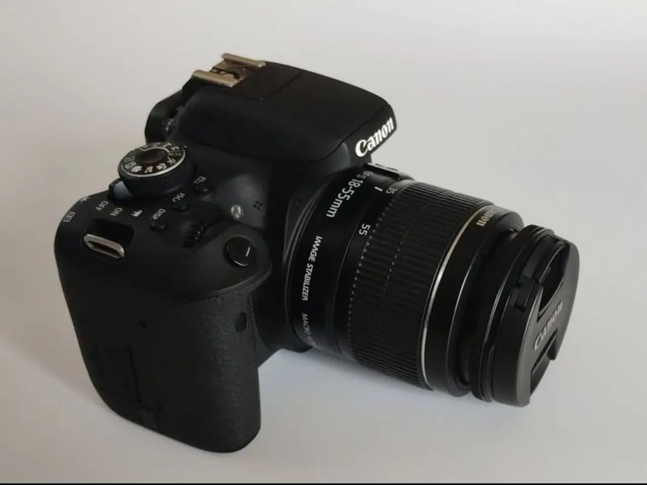 Câmera Canon EOS Rebel T6i Completa Wi-Fi 24mp Tela Articulada  - Foto 3