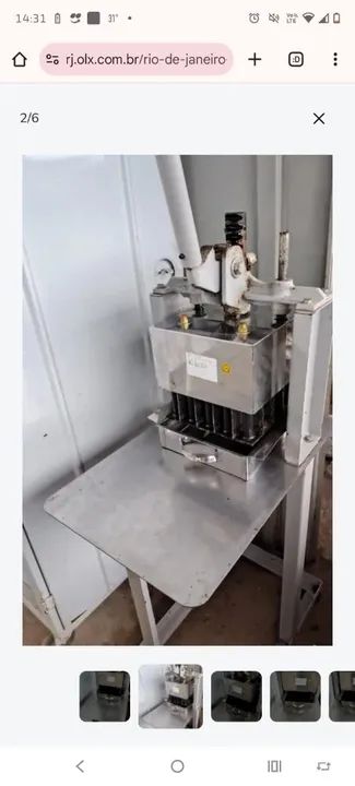 Divisora de pão Retangular. AC CARTÃO. 