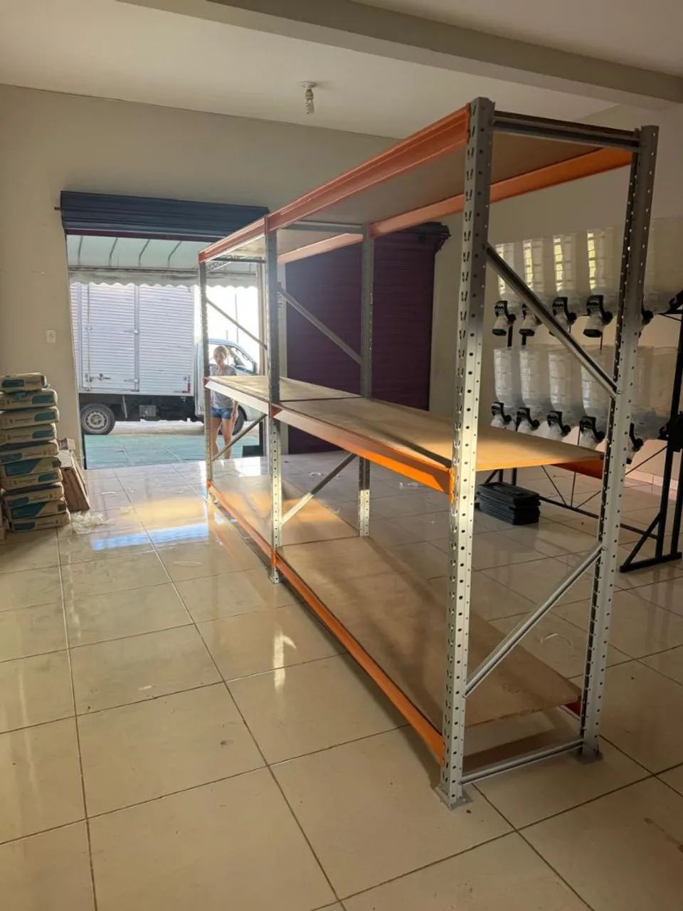 Min porta pallet de Aço Reforçadas para Comércio - Foto 3